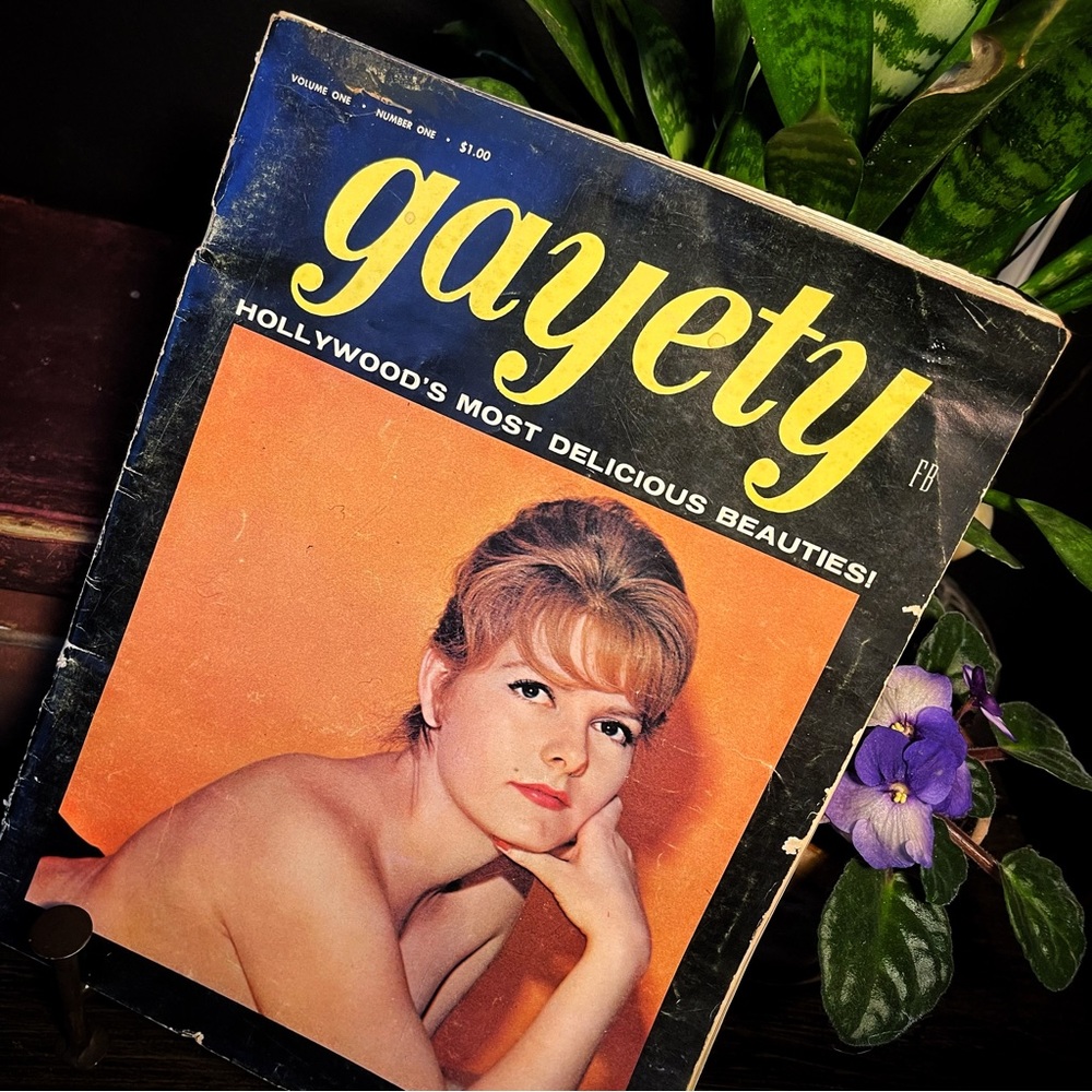 vintage gayety magazine hollywood’s most delicious beauties volume 1 number 1